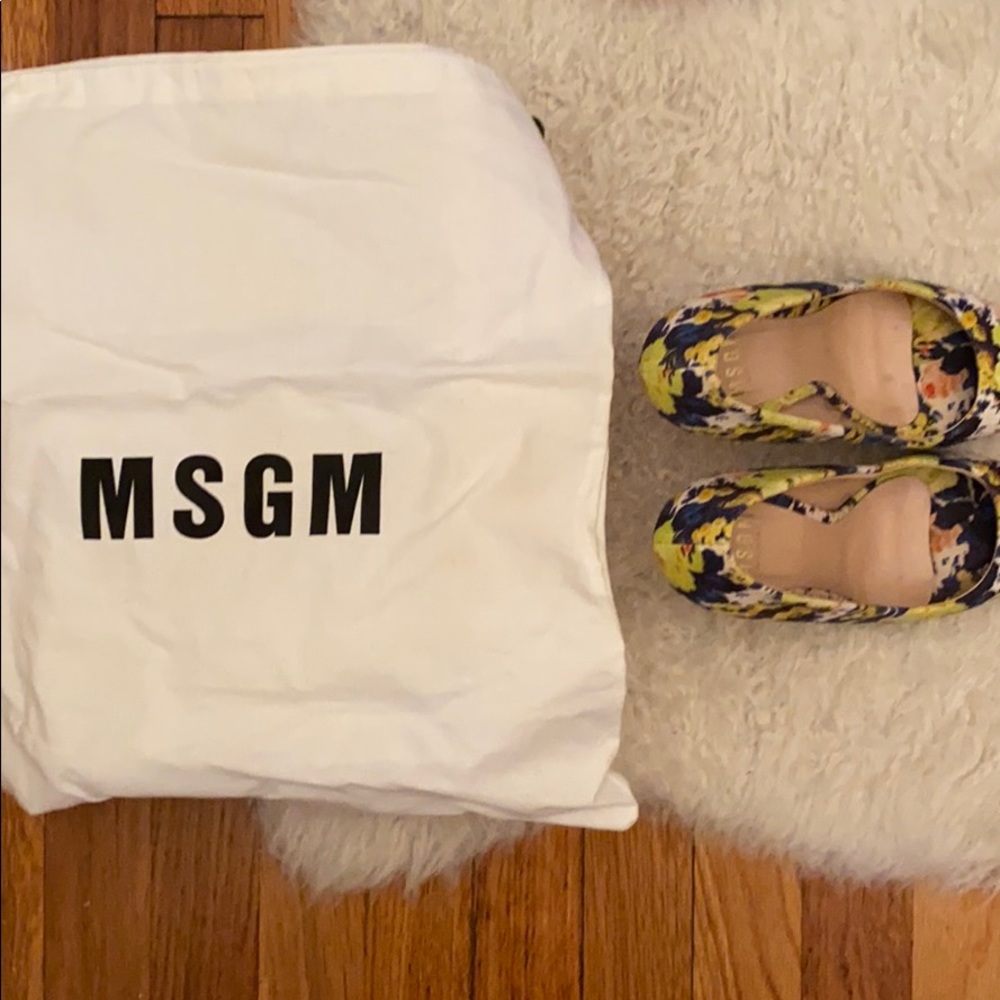 MSGM Floral pumps - Picture 5 of 7